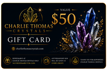 Charlie Thomas Crystals Gift Cards