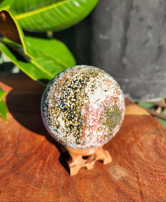 Ocean Jasper Sphere