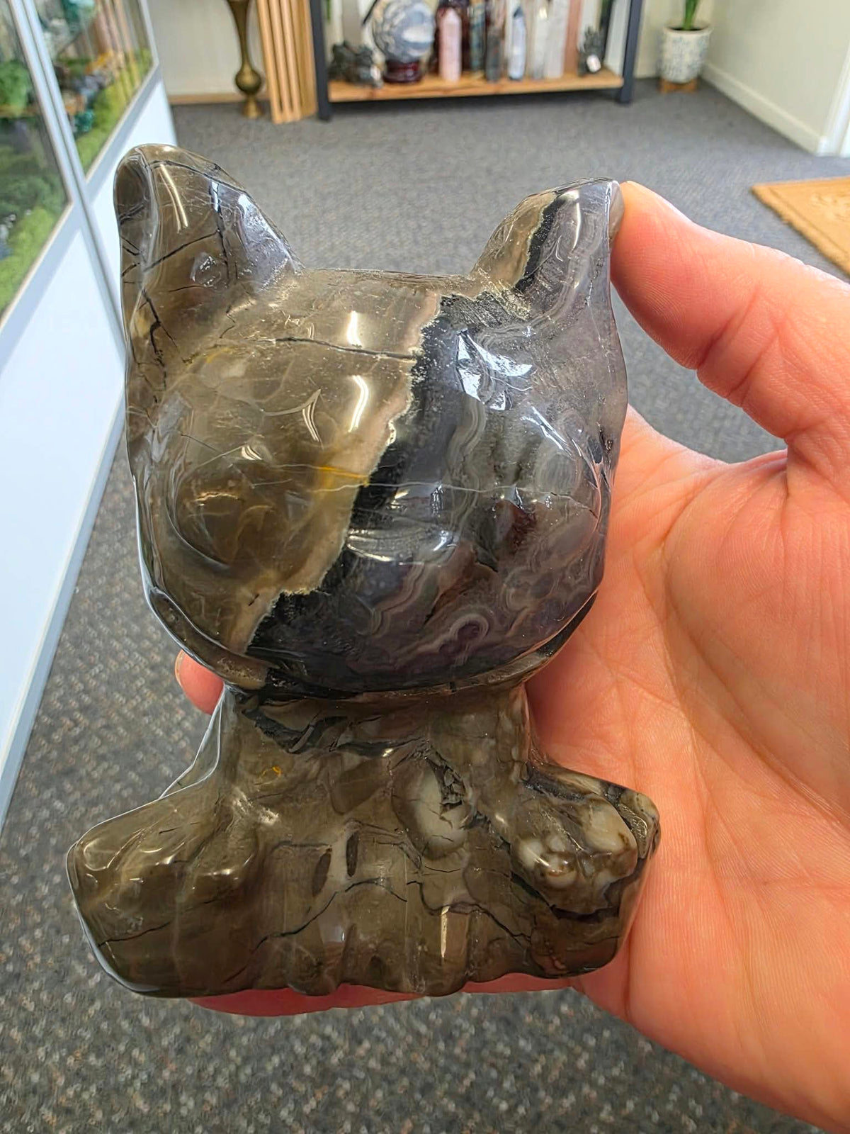 Volcano Agate Assorted Carvings