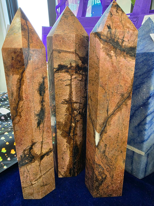 Rhodonite Towers