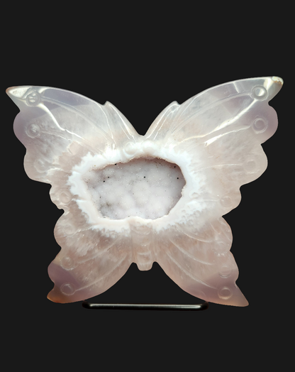 Druzy Agate Butterfly