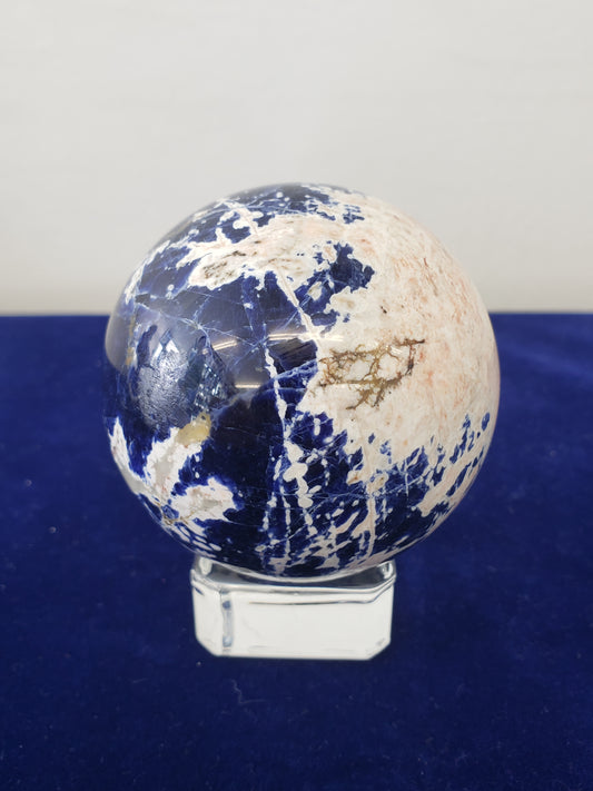 Natural Sodalite Sphere