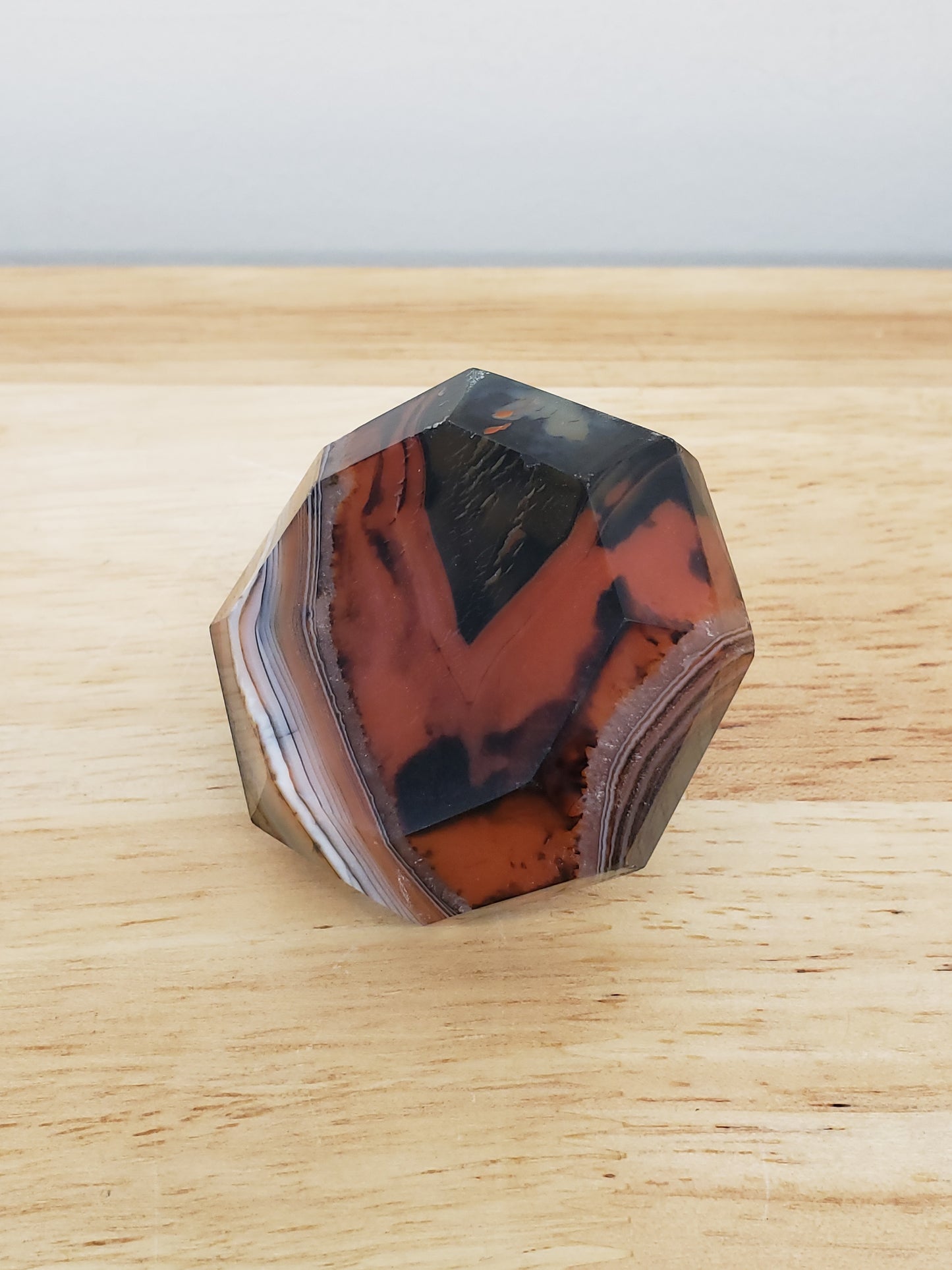 Red Sardonyx Agate Diamond Carvings