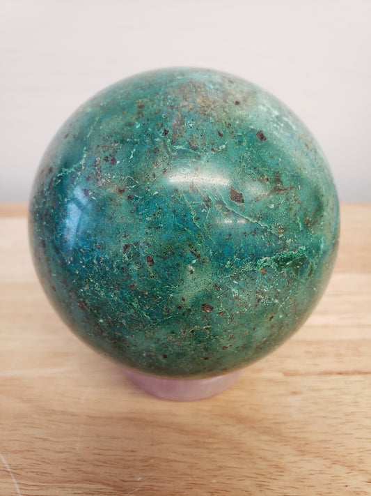 Chrysocolla Sphere