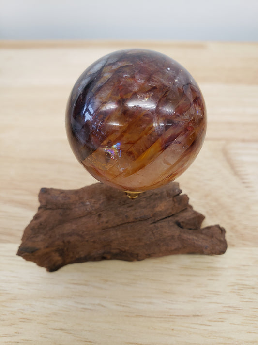 Fire Quartz Spheres