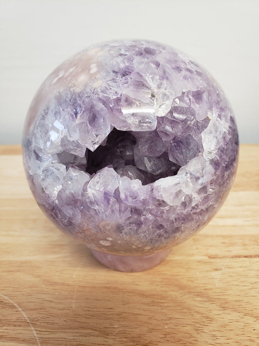 Pink Amethyst Sphere