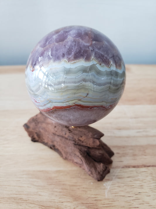 Mexican Lace Amethyst Sphere