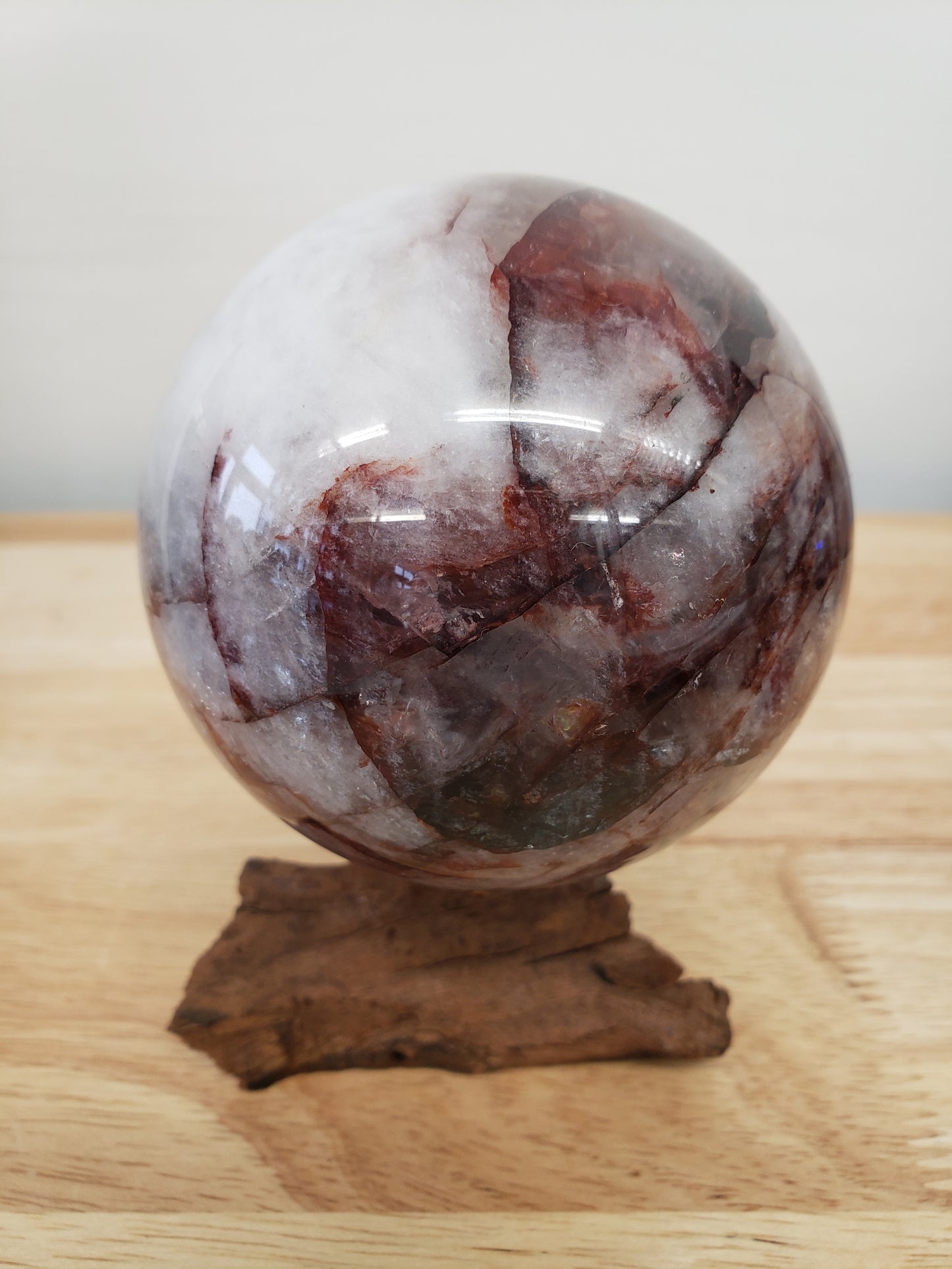 Fire Quartz Spheres