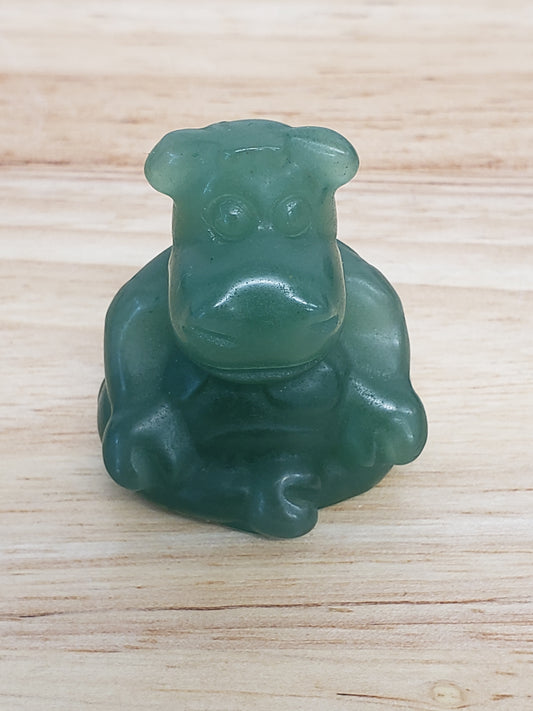Green Strawberry Quartz Assorted Mini Carvings