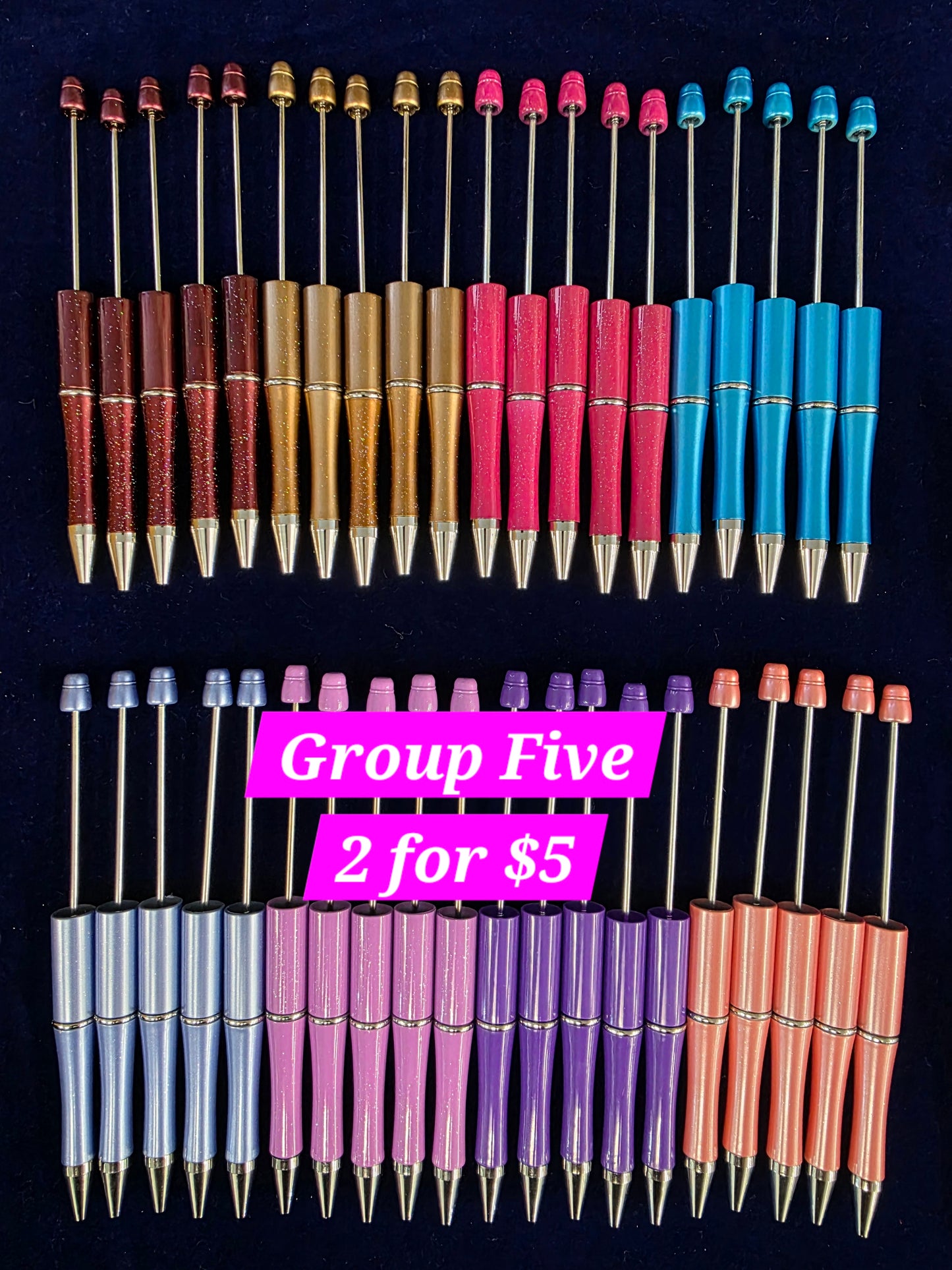 2 For $5 Bead Pens
