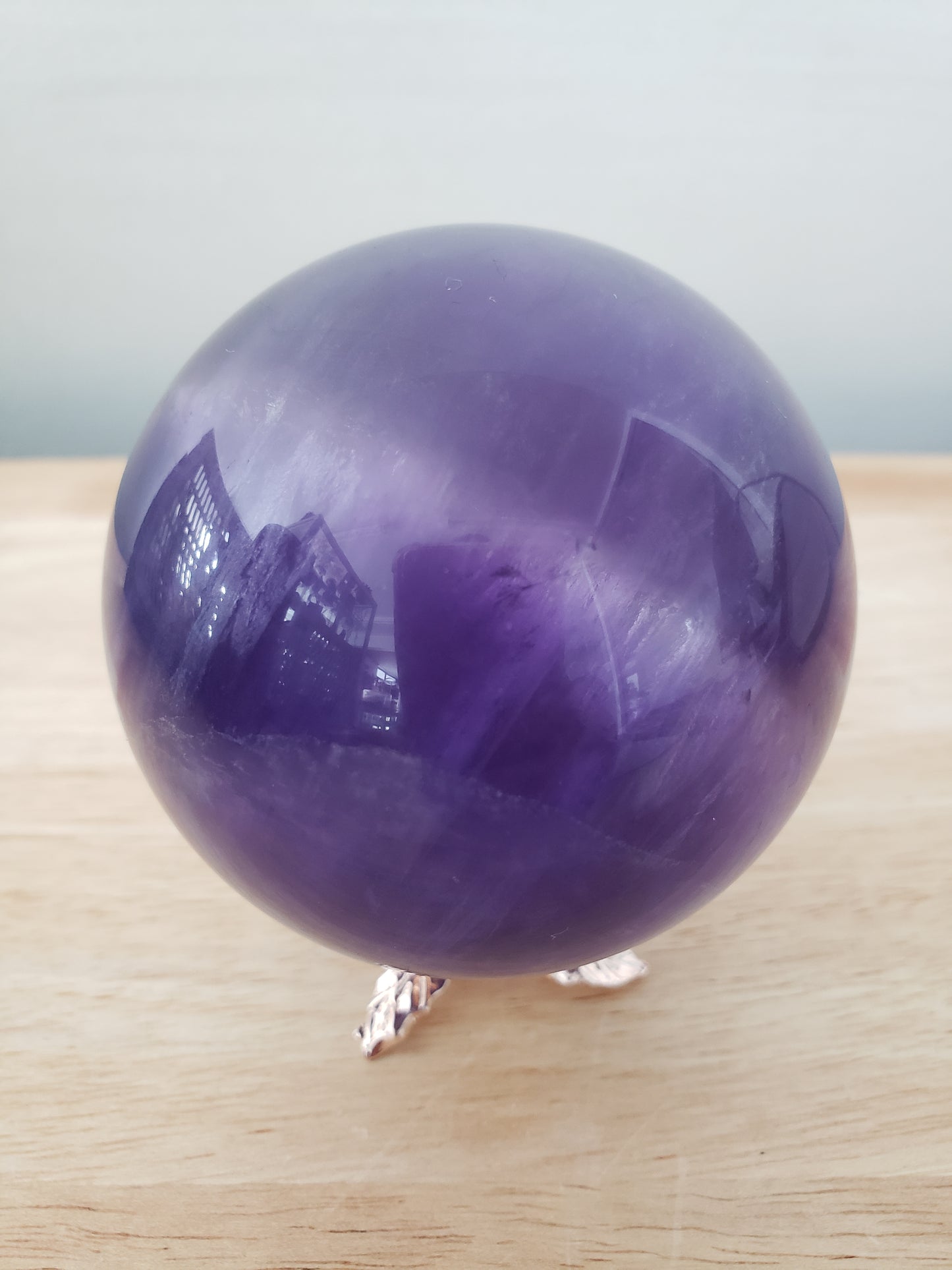 Purple Fluorite Spheres