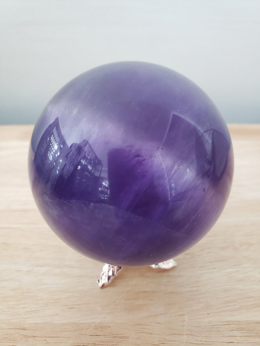 Purple Fluorite Spheres