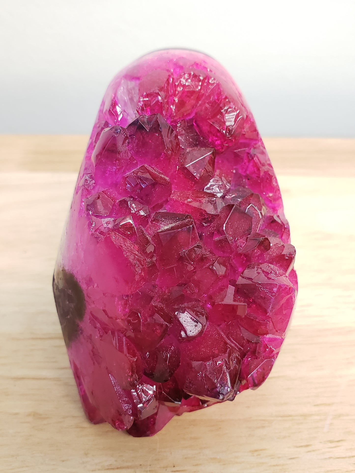 Colored Pink Amethyst Free-form