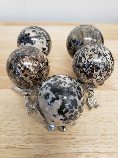 RARE Black Franklinite & White Willemite