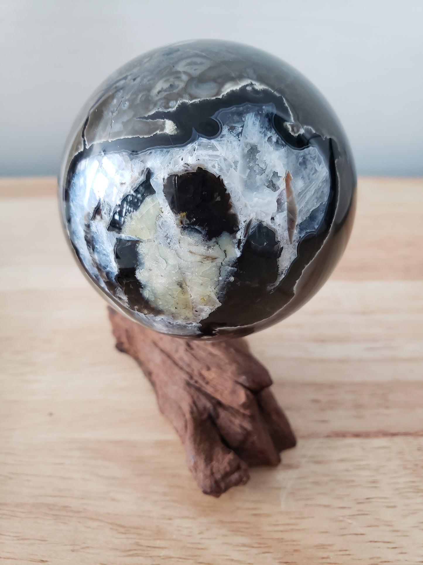 Volcano Agate Spheres