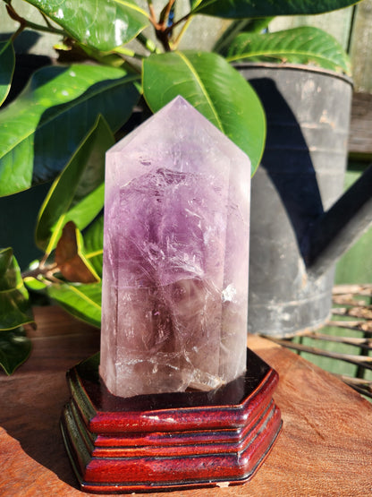 Amethyst Tower on Stand