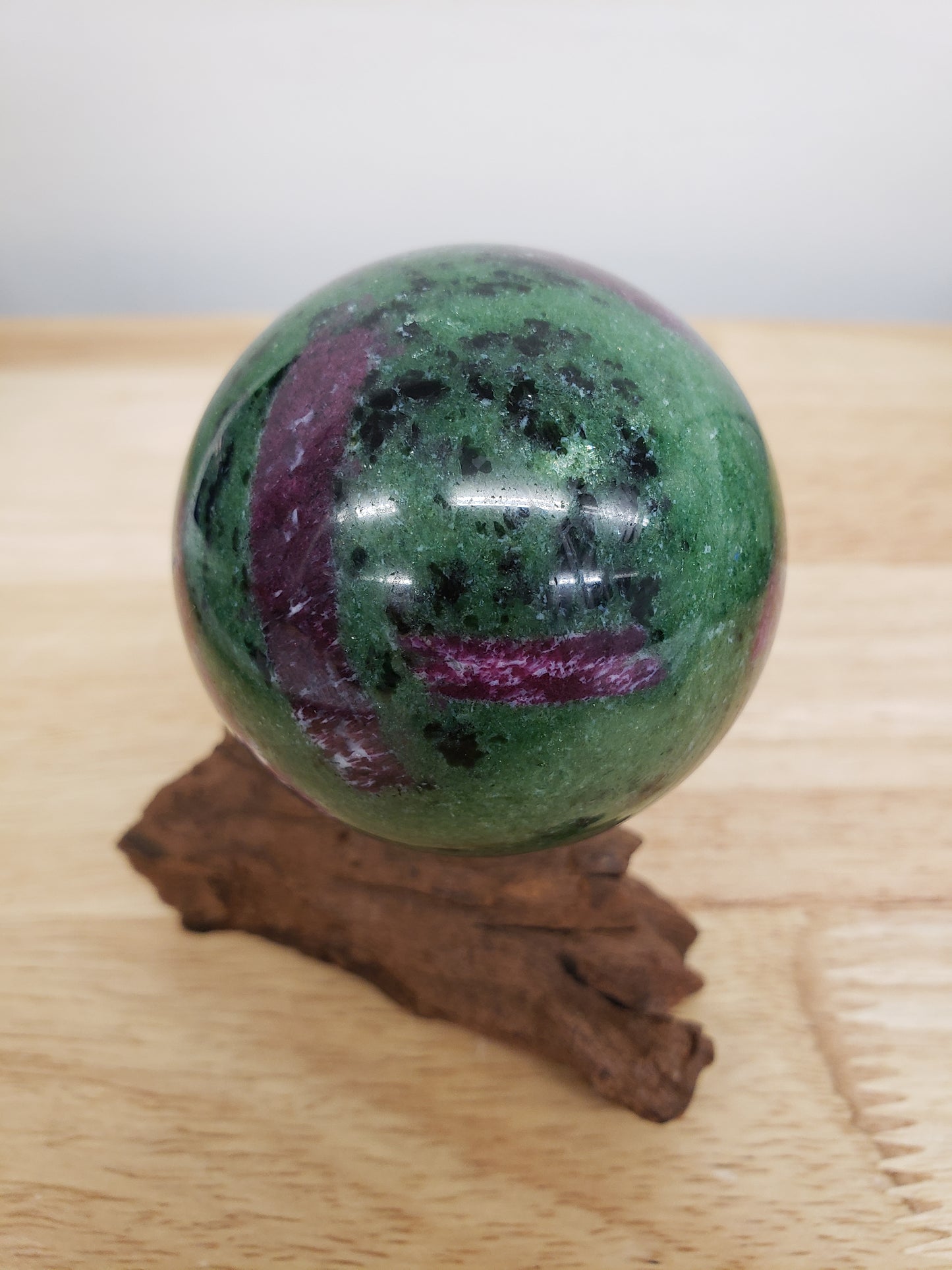Ruby Zoisite Spheres