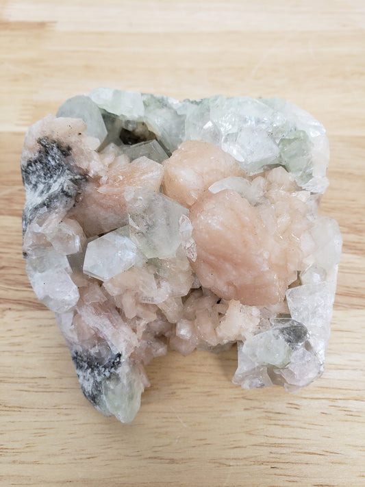 Apophyllite with Stilbite Specimens