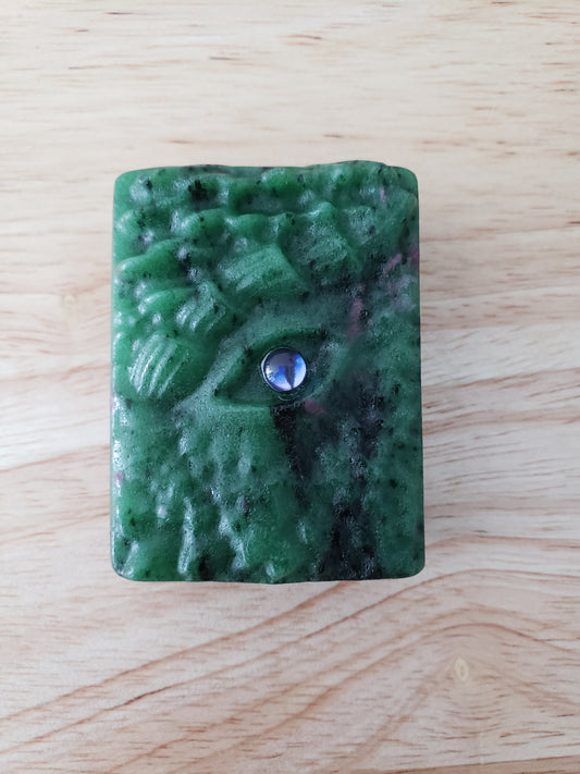 Ruby Zoisite Assorted Mini Carvings