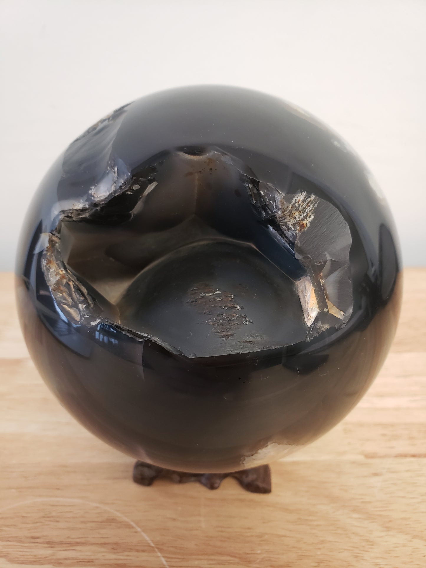 Volcano Agate XL Sphere