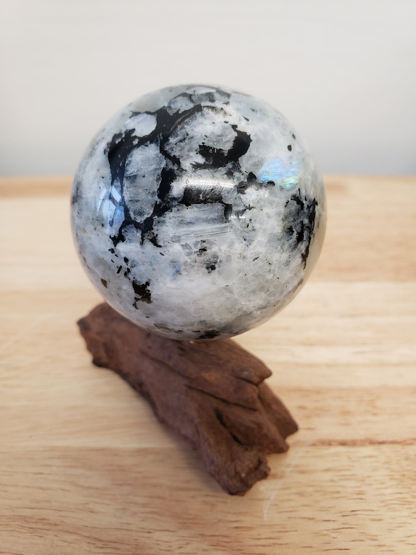 Rainbow Moonstone Sphere