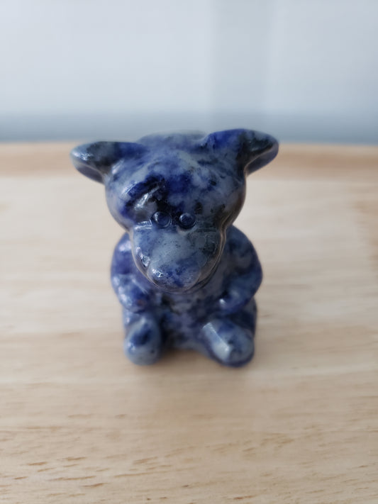 Winnie Sodalite Carving