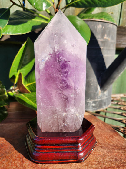 Amethyst Tower on Stand