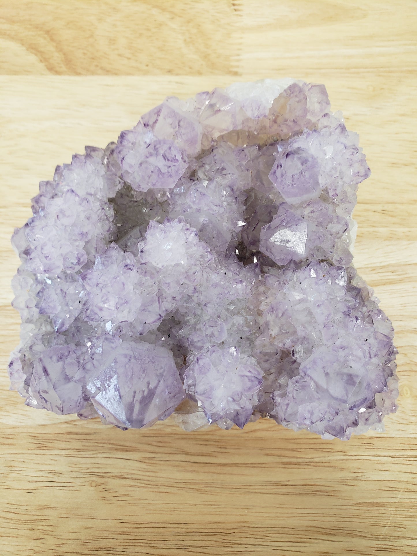 Purple Spirit Quartz Clusters