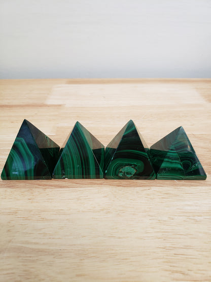 Malachite Assorted Pyramids