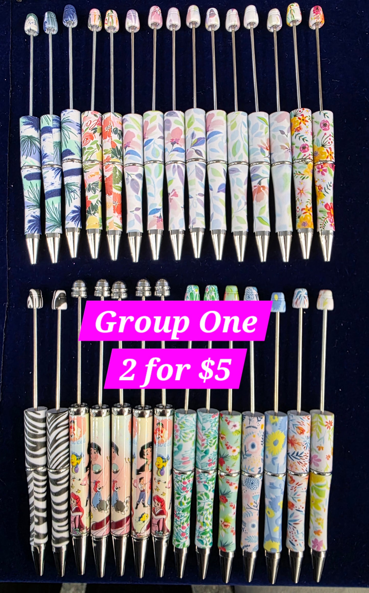 2 For $5 Bead Pens