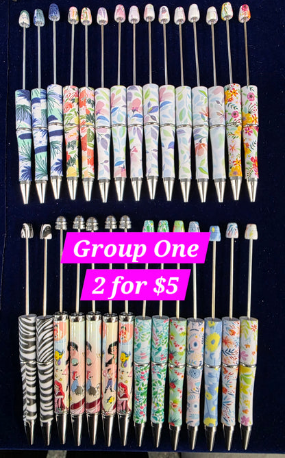 2 For $5 Bead Pens