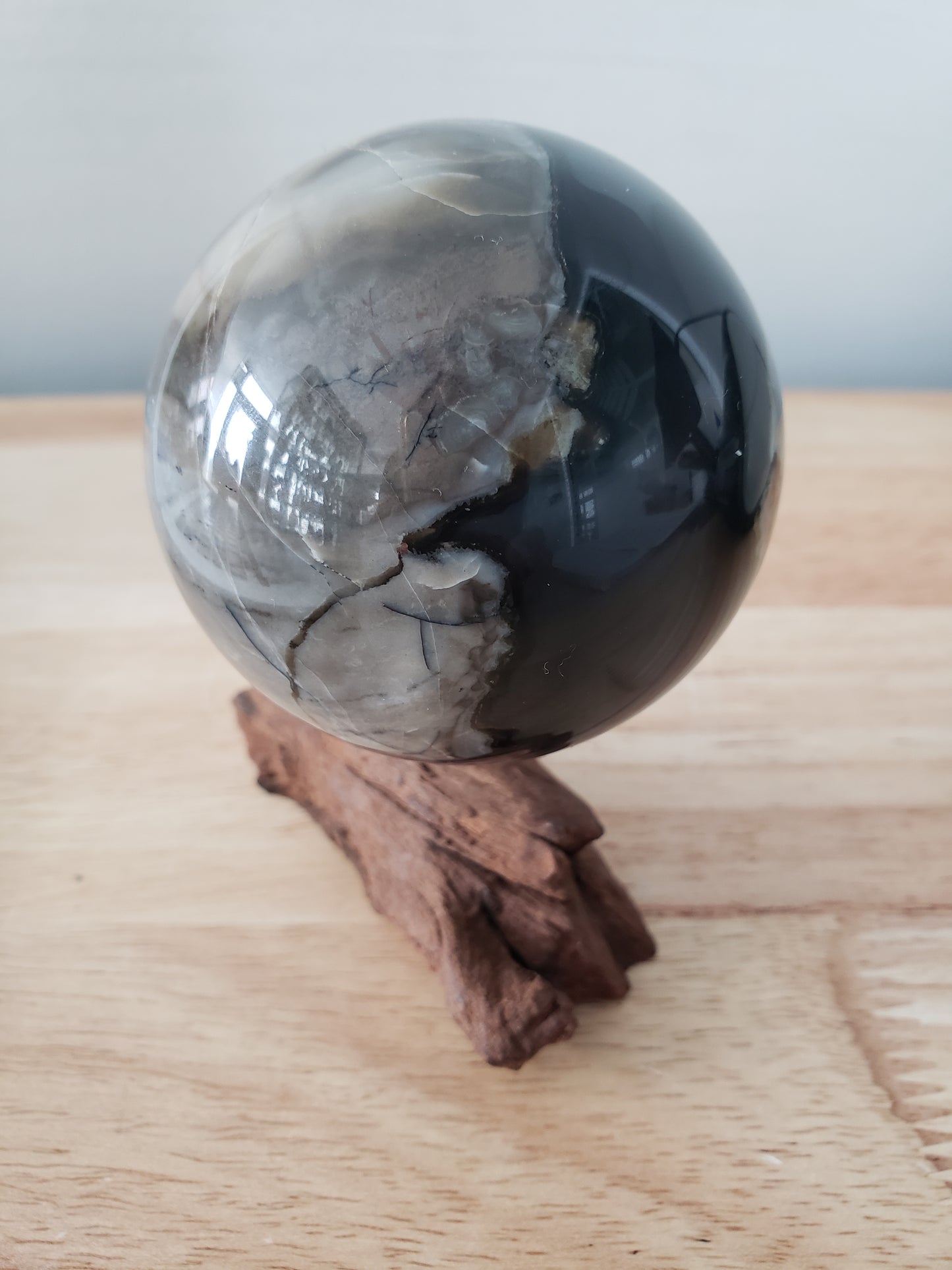Volcano Agate Spheres
