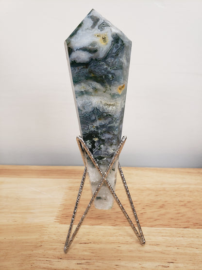 Moss Agate Assorted Wands