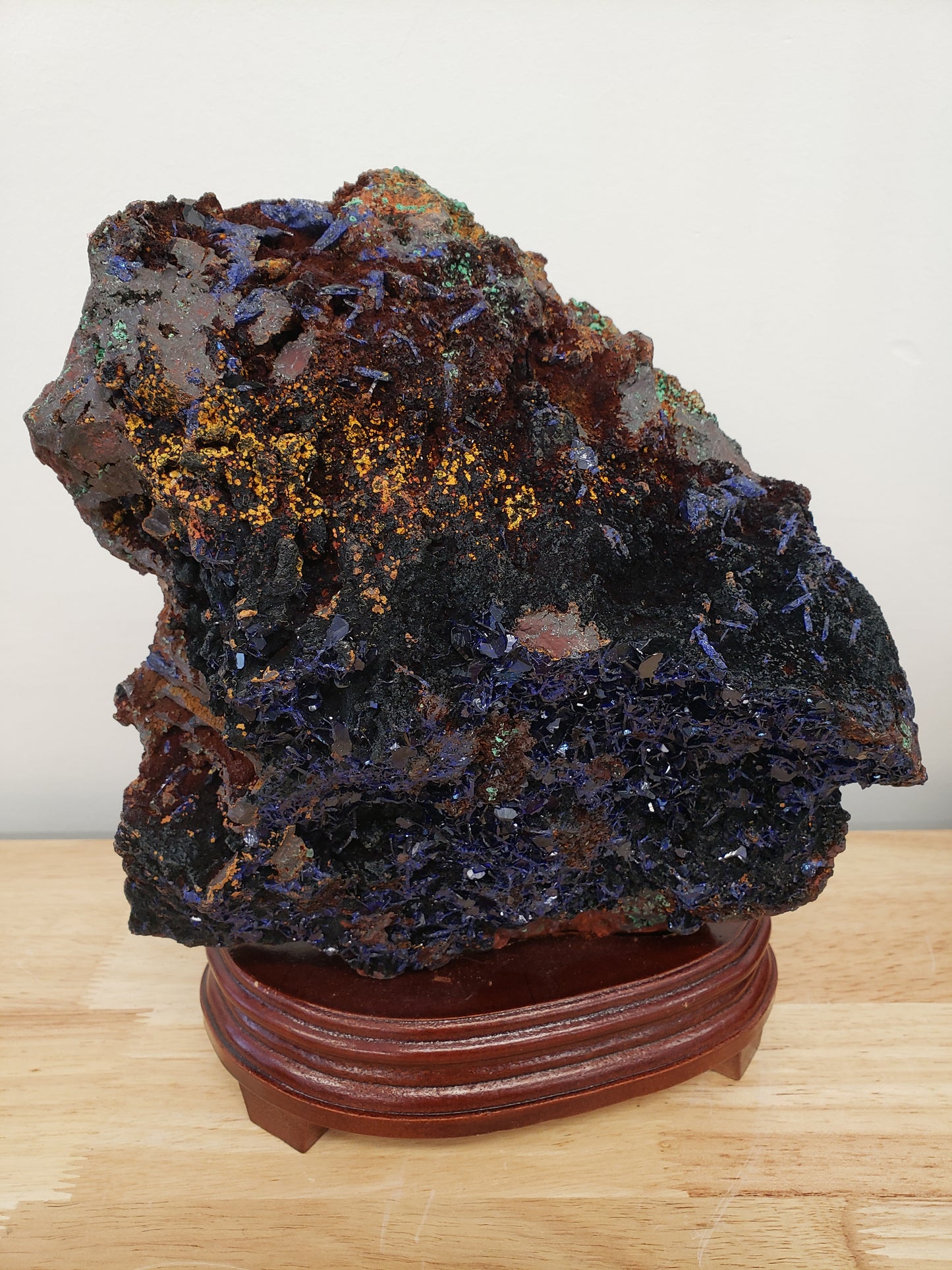 Azurite with Malachite Specimen