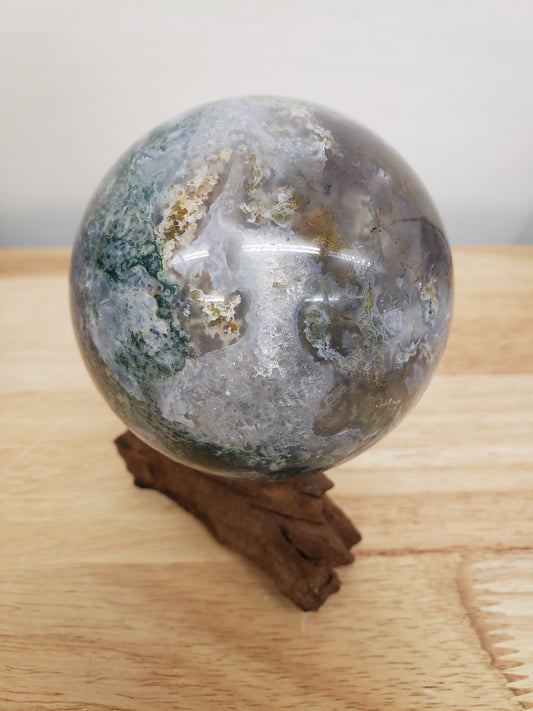 Moss Agate Spheres