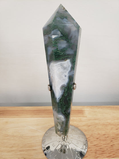 Moss Agate Assorted Wands