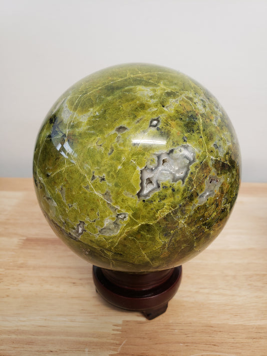 Green Opal Sphere