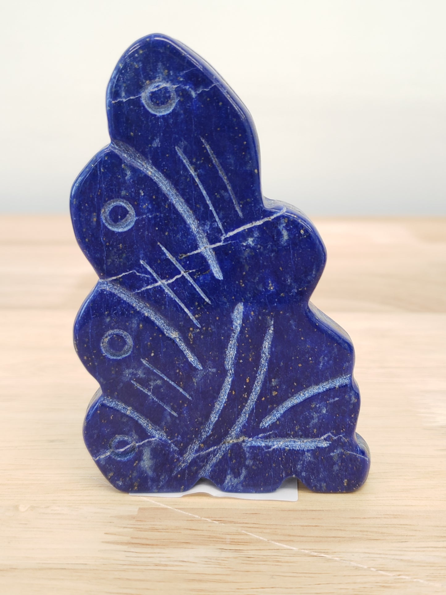 Lapis Lazuli Fairy Carving