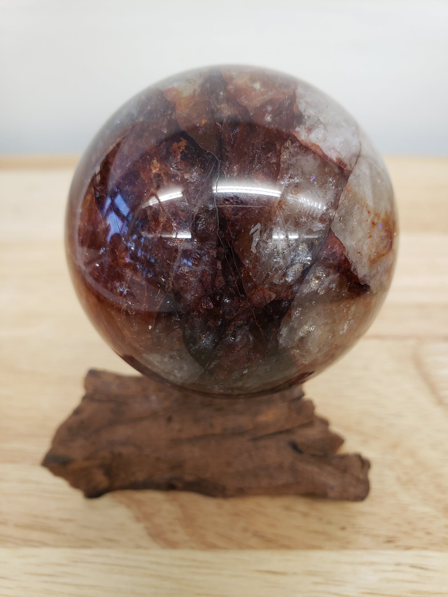 Fire Quartz Spheres