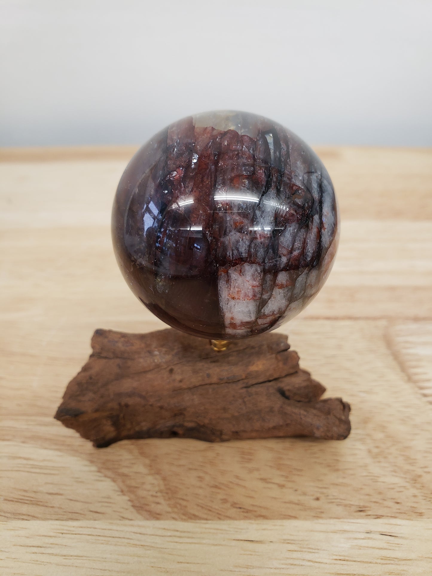 Fire Quartz Spheres