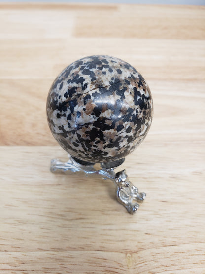 RARE Black Franklinite & White Willemite