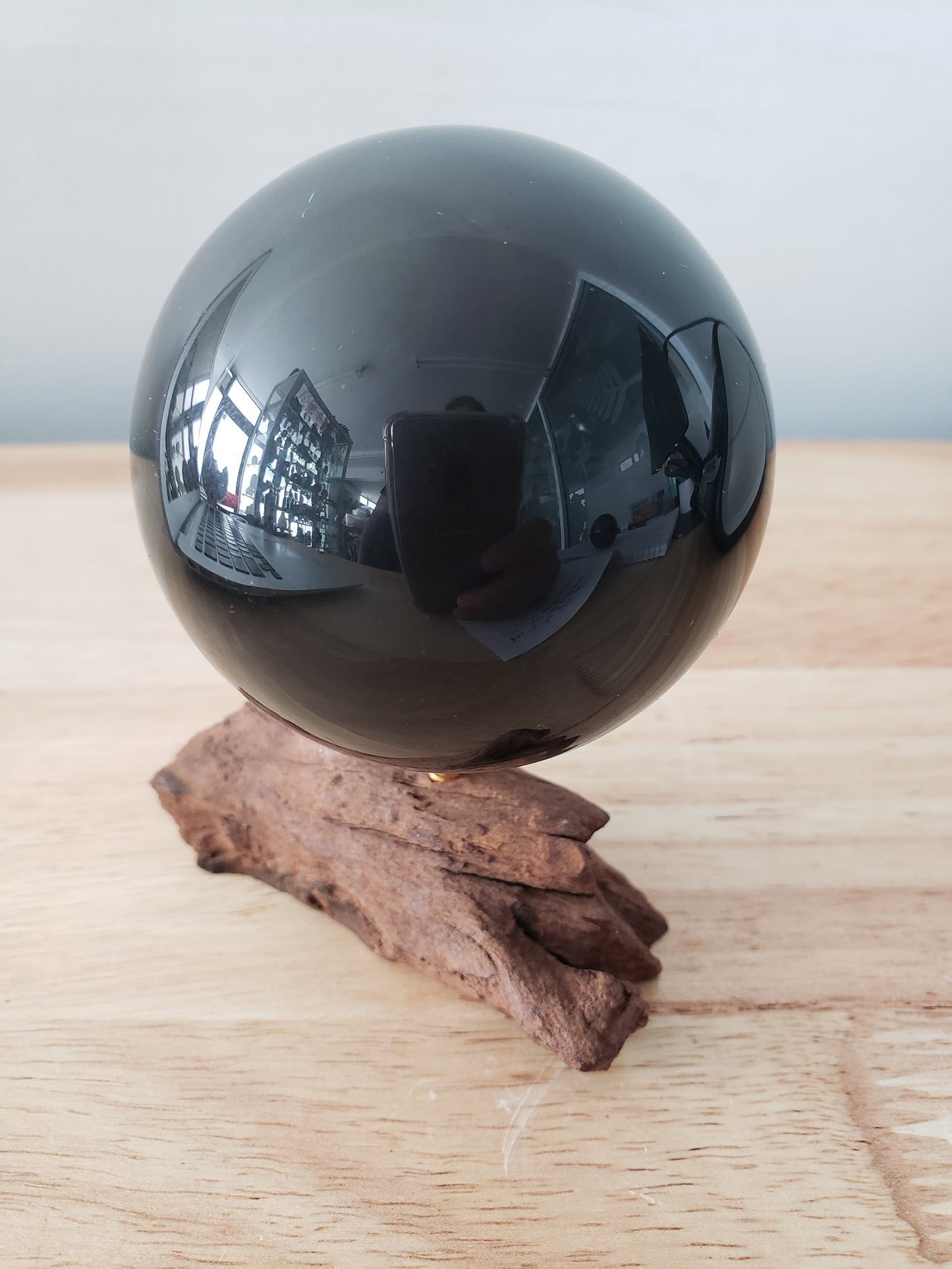 Rainbow Obsidian Spheres