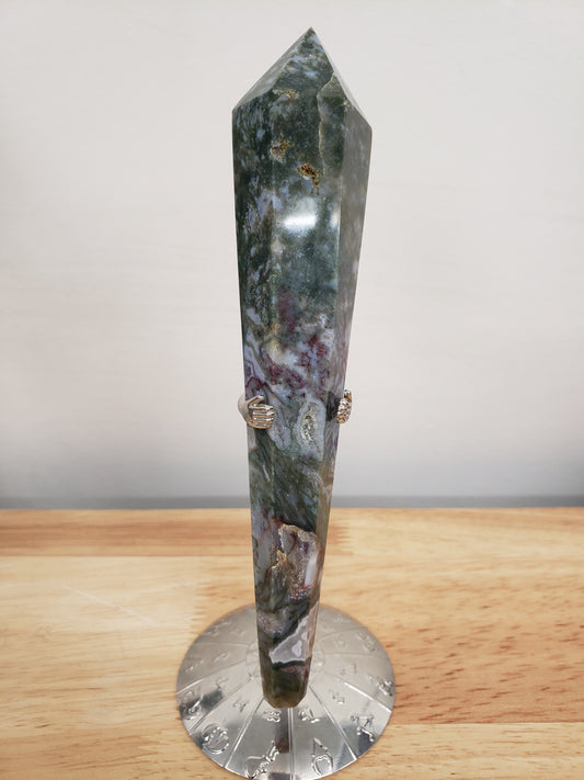 Moss Agate Assorted Wands
