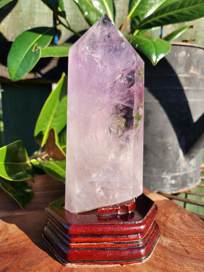 Amethyst Tower on Stand