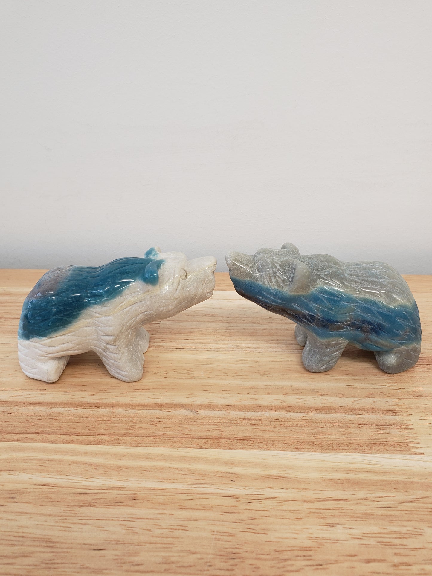 Troilite Bear Carvings