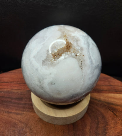 Pink Amethyst Druzy Sphere