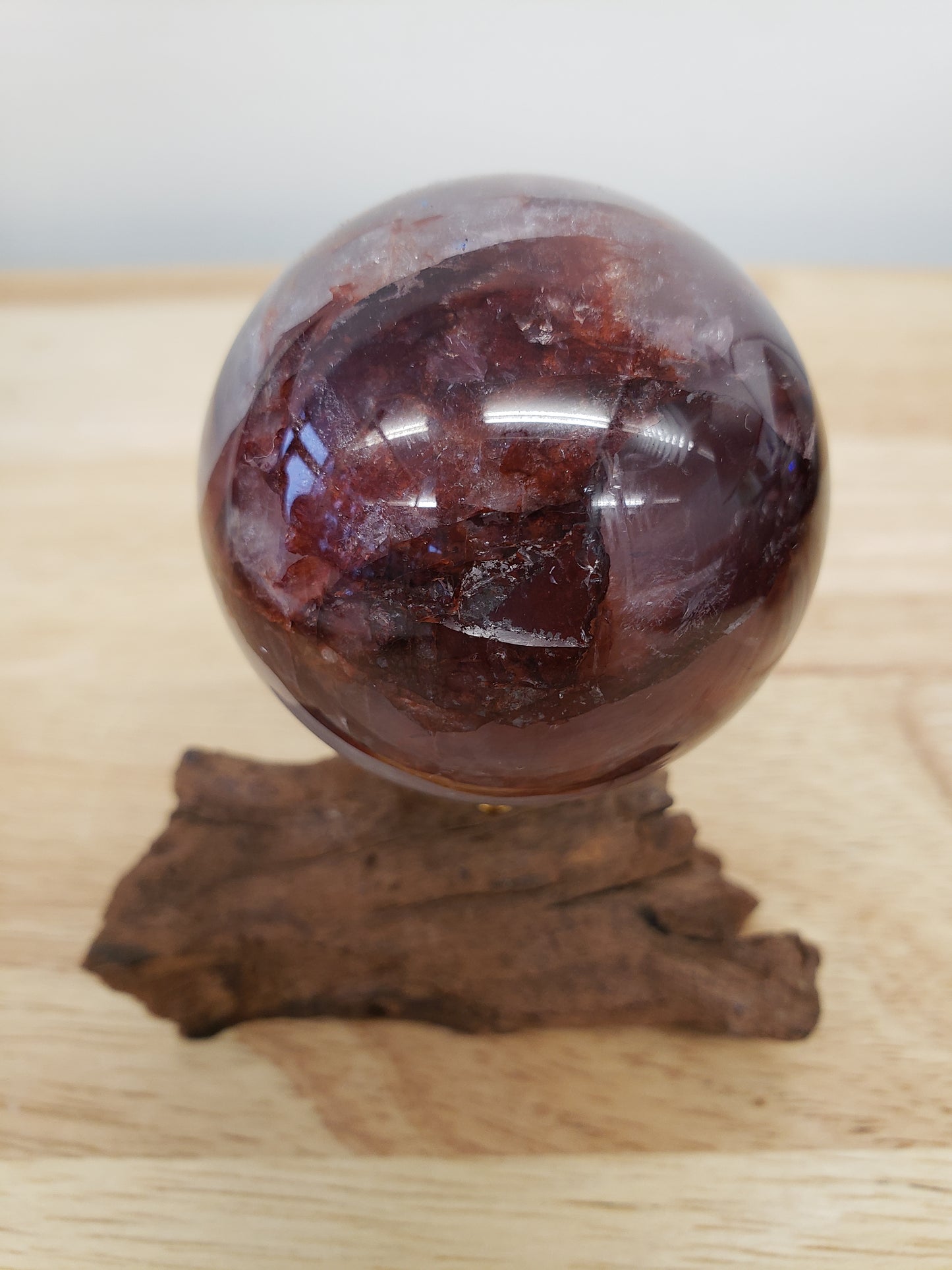 Fire Quartz Spheres