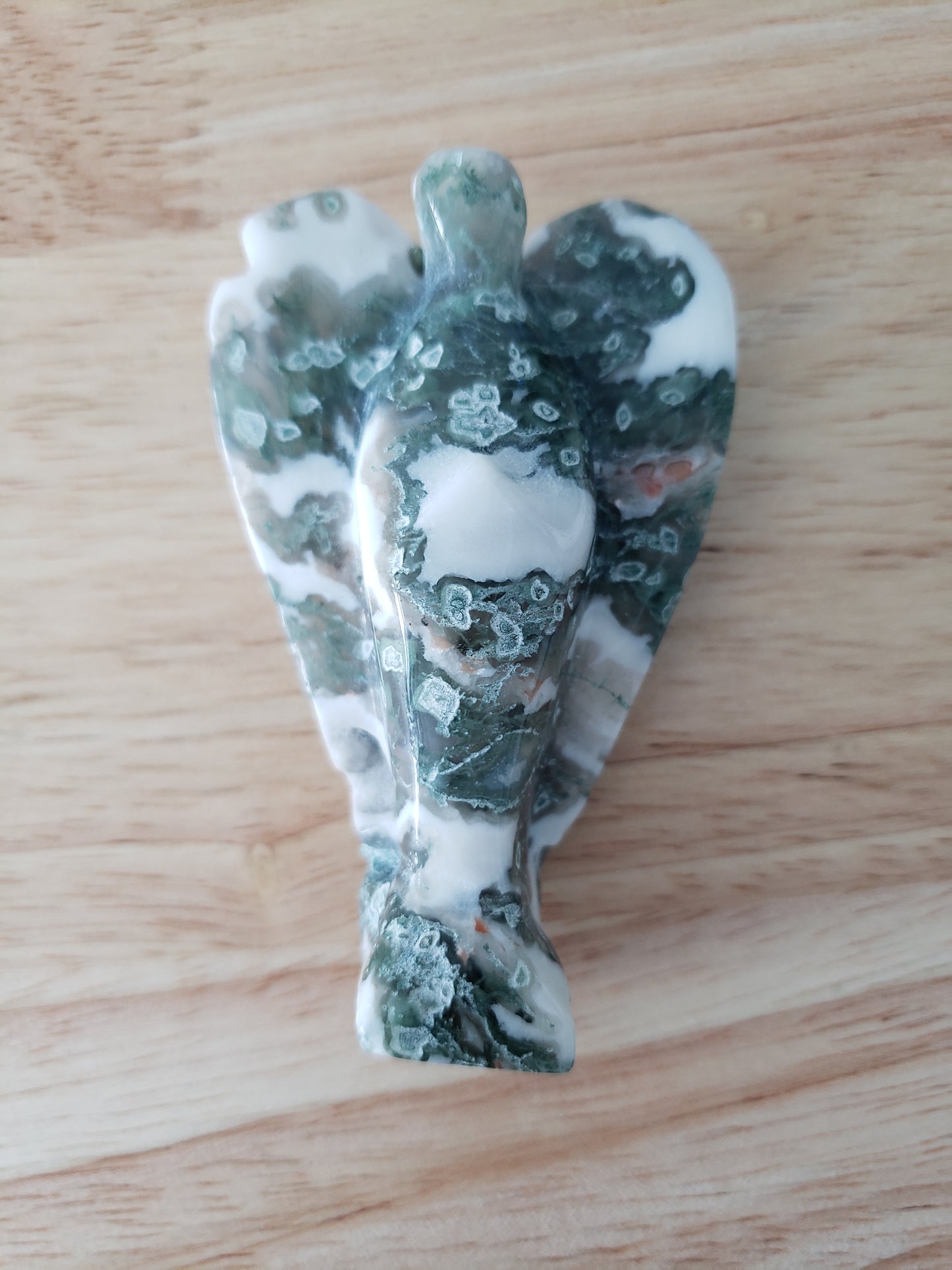 Moss Agate Assorted Mini Carvings