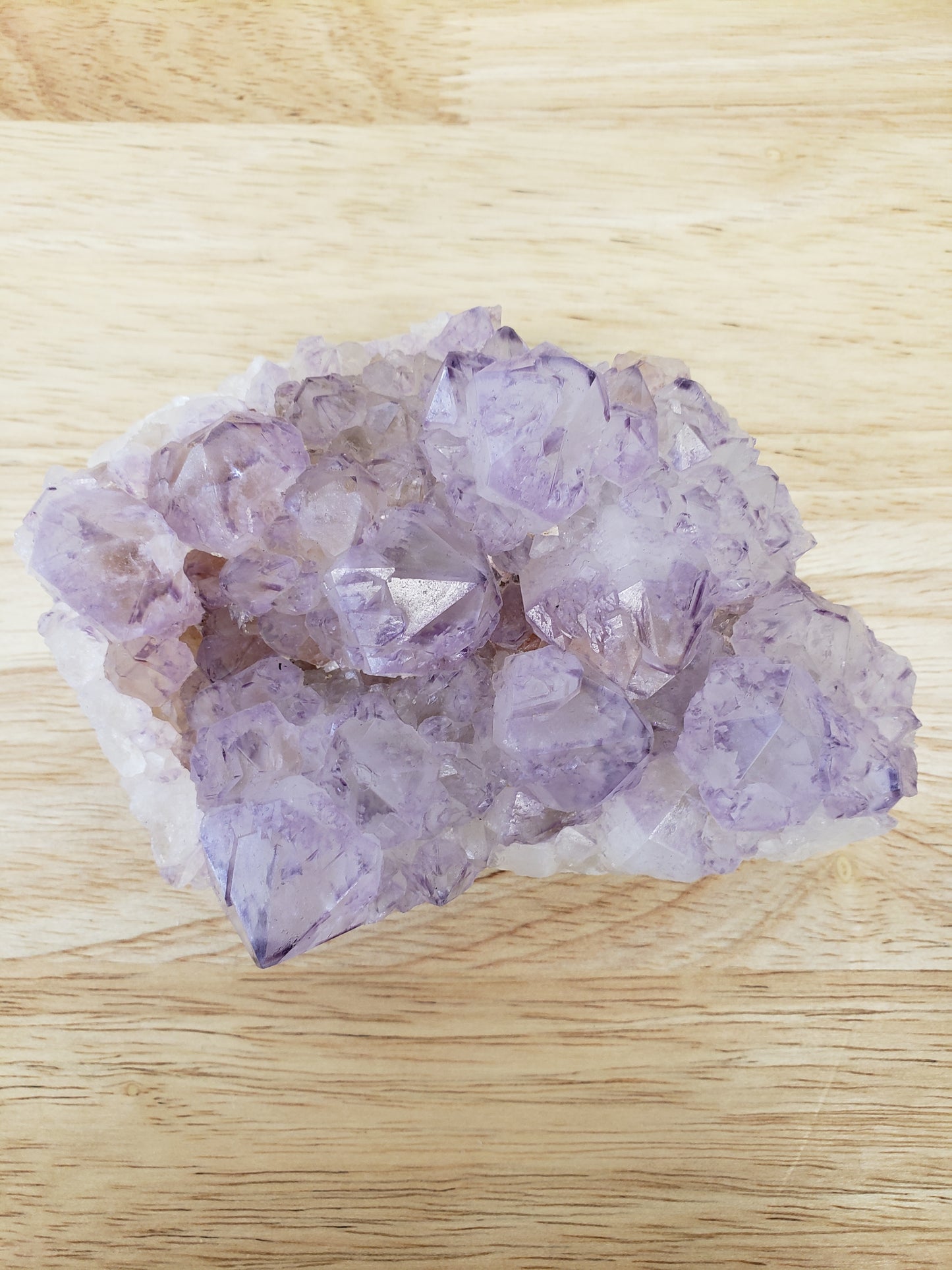 Purple Spirit Quartz Clusters