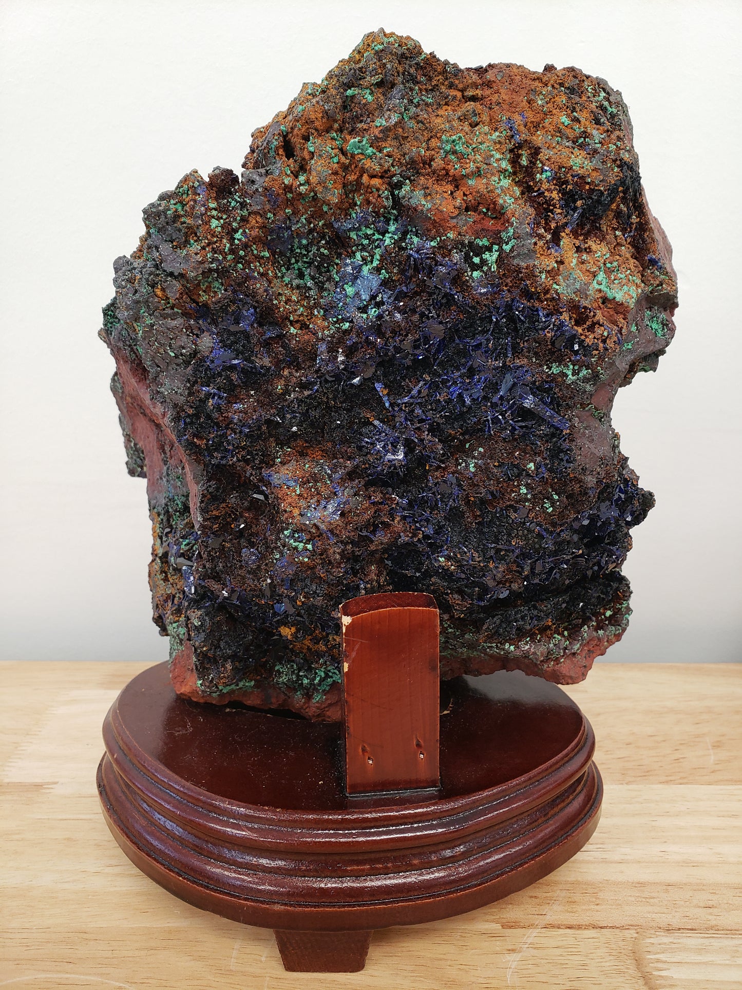Azurite with Malachite Specimen